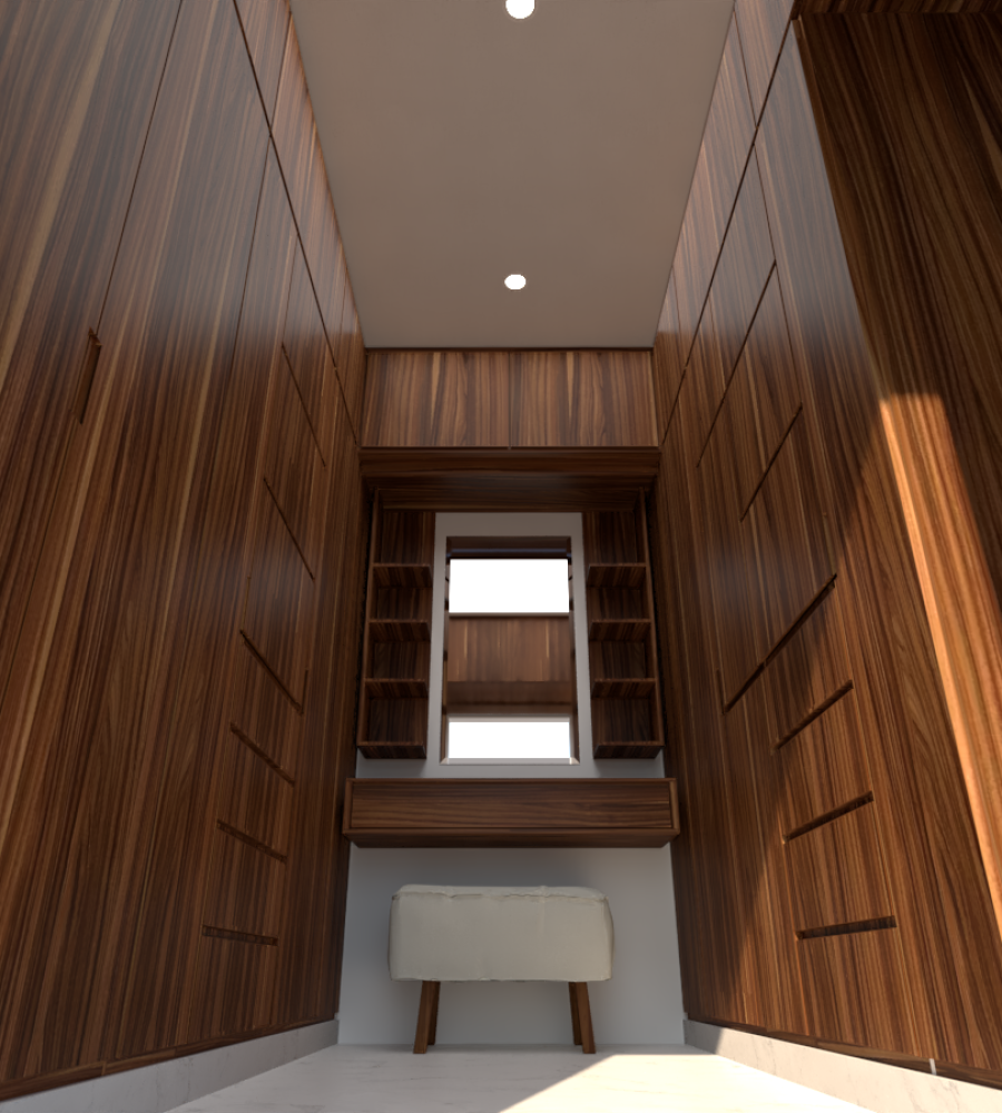 closet principal residencia PAROTA closet principal residencia PAROTA